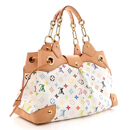 Louis Vuitton Monogram Multicolor Ursula White 3 of 13