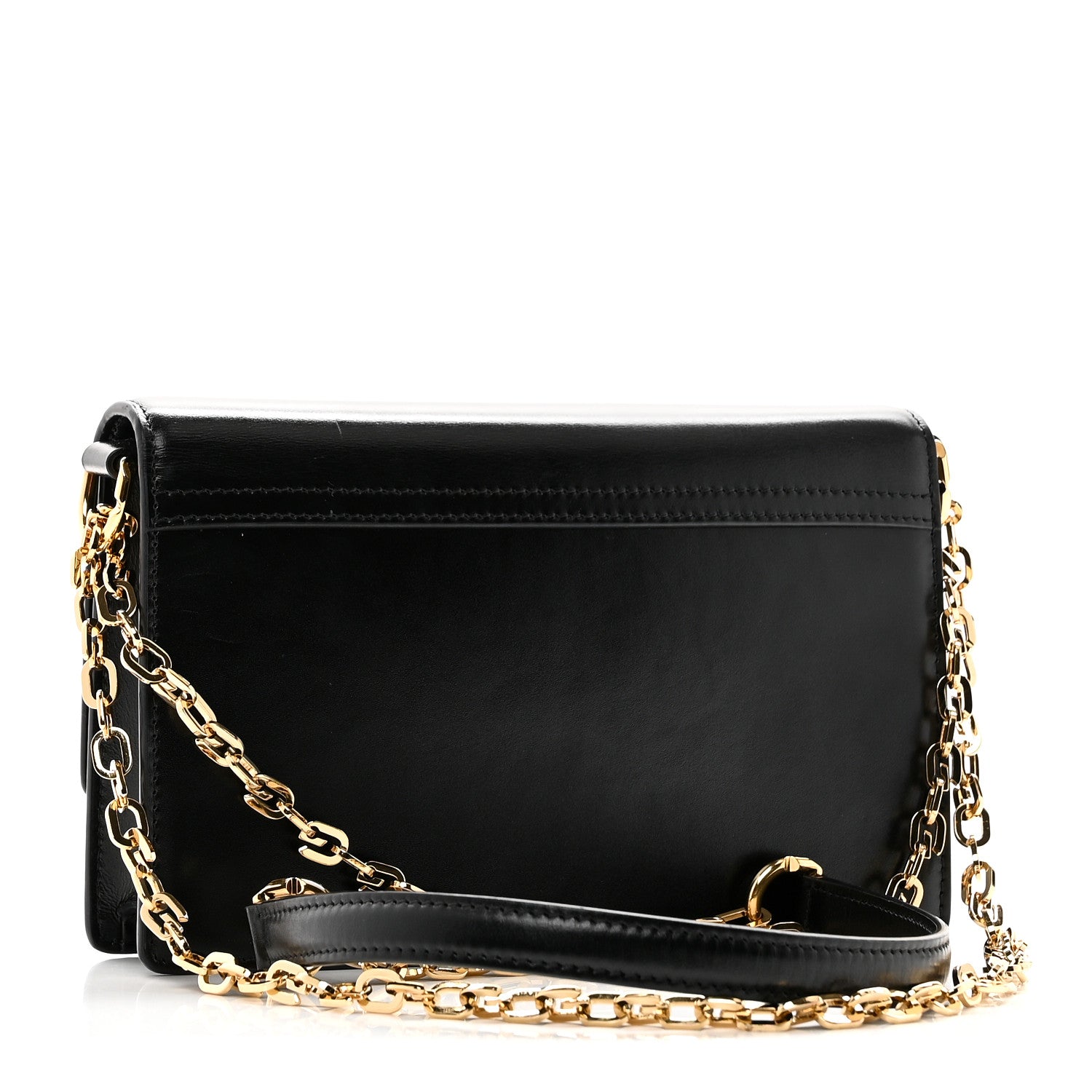 Givenchy Calfskin Small 4G Chain Shoulder Bag Black 1799162