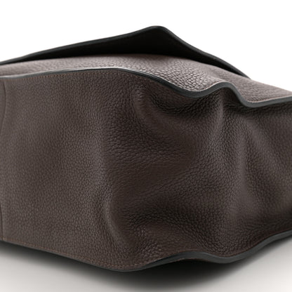 Hermes Taurillon Clemence Marwari GM Chocolate 9 of 15