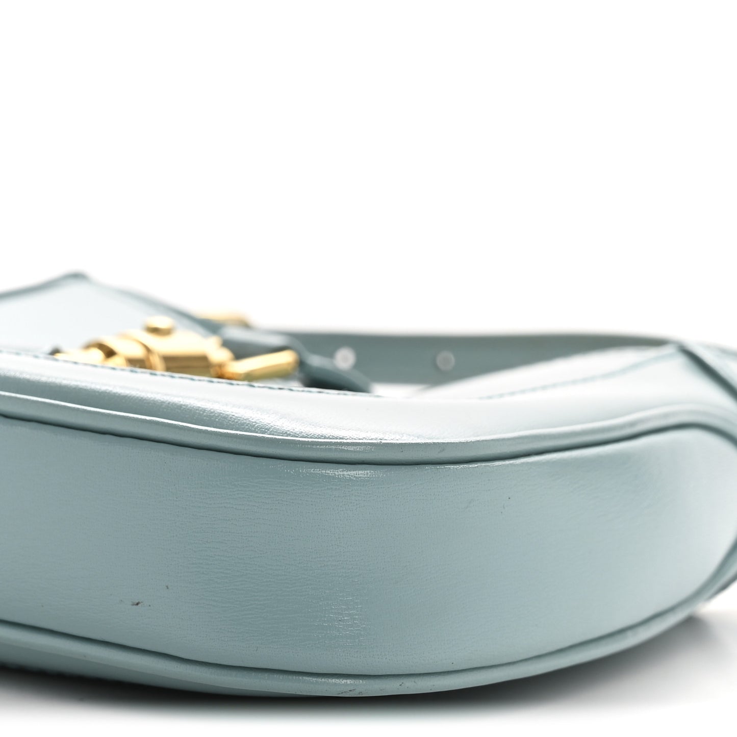 Boarded Dyana Lux Calfskin Mini Jackie 1961 Hobo Dusty Azure