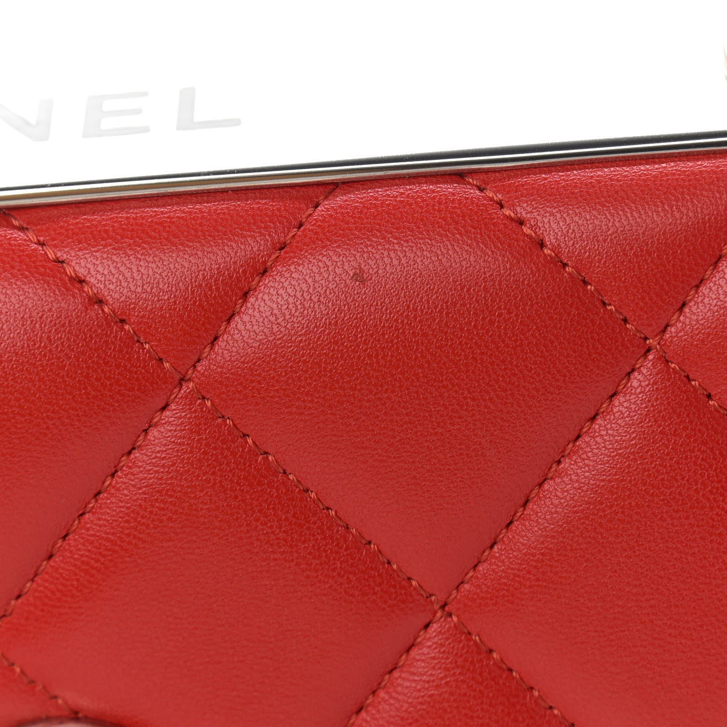 Chanel Lambskin Quilted Medium Trendy CC Flap Red 14 of 18