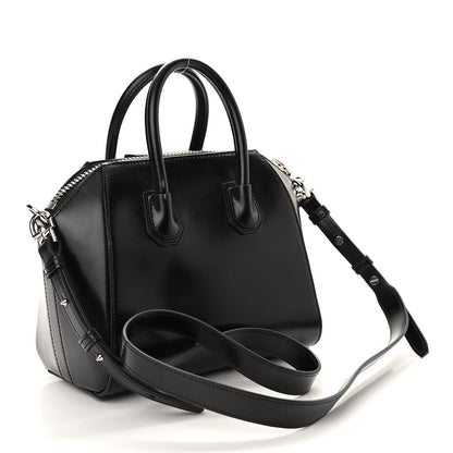 Givenchy Shiny Lord Calfskin Mini Antigona Black 3 of 12