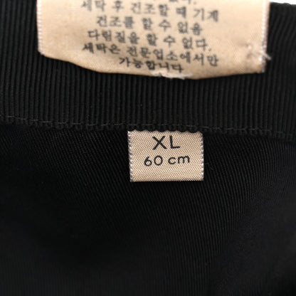 Gucci Monogram Web Baseball Hat XL Black 9 of 10