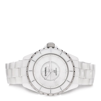 Chanel Stainless Steel Ceramic 38mm J12 Phantom Automatic Watch White 2 of 4
