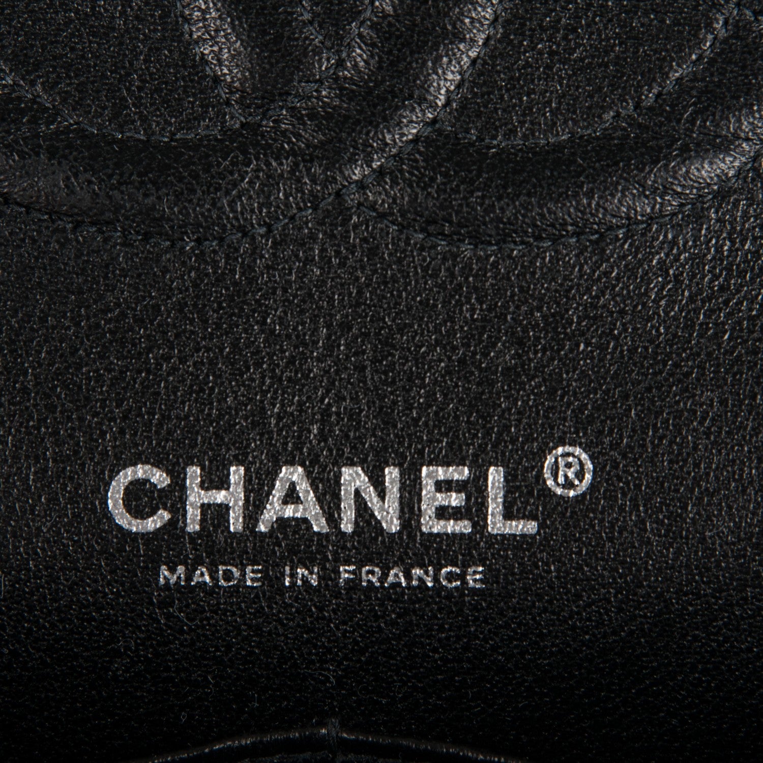 Chanel Tweed Quilted Medium Double Flap Black White 5 of 6