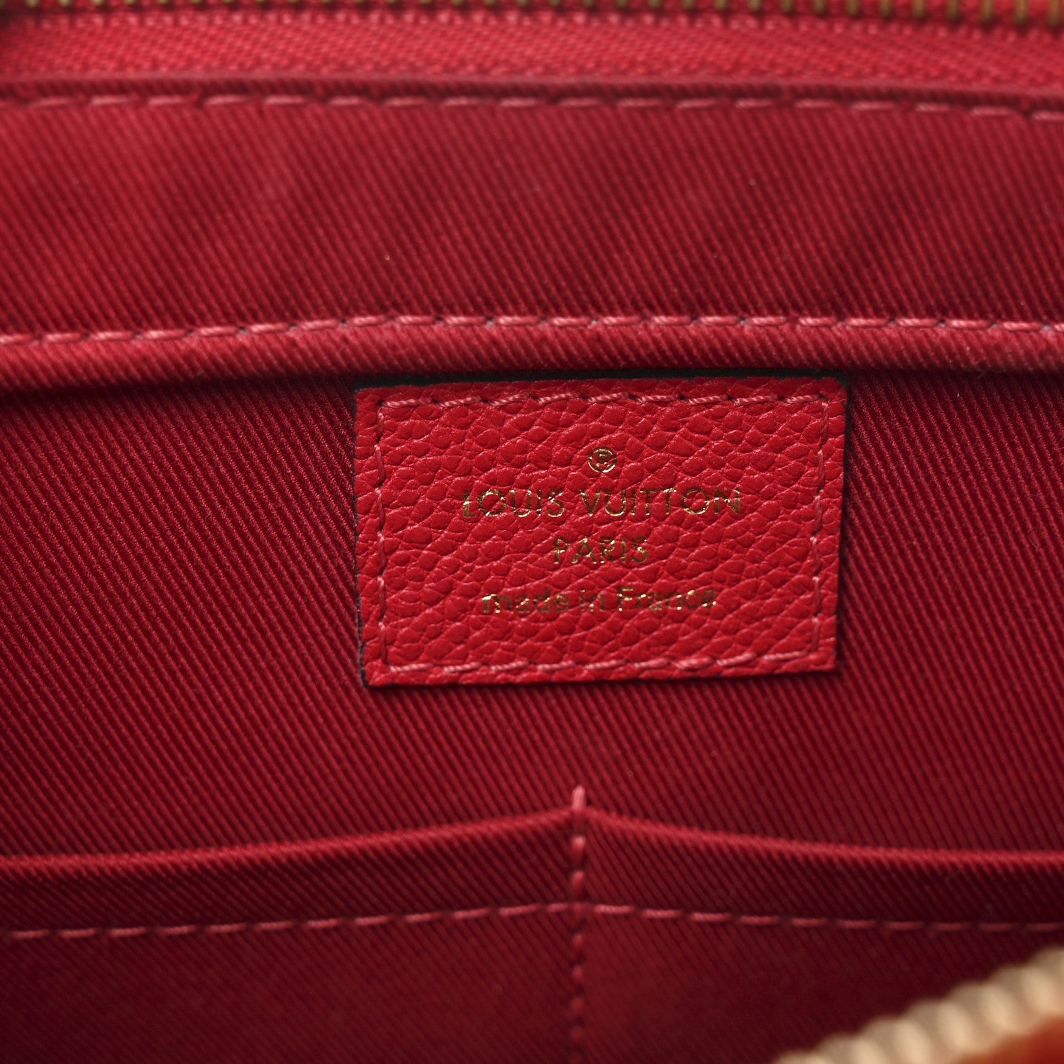 Louis Vuitton Empreinte Sully PM Scarlet 6 of 9