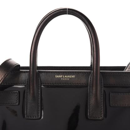 Saint Laurent Patent Calfskin Nano Sac de Jour Black 14 of 14