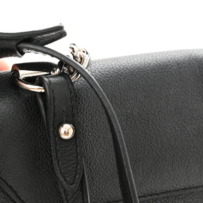 Louis Vuitton Calfskin Lockme II Chain Bag BB Black 13 of 14