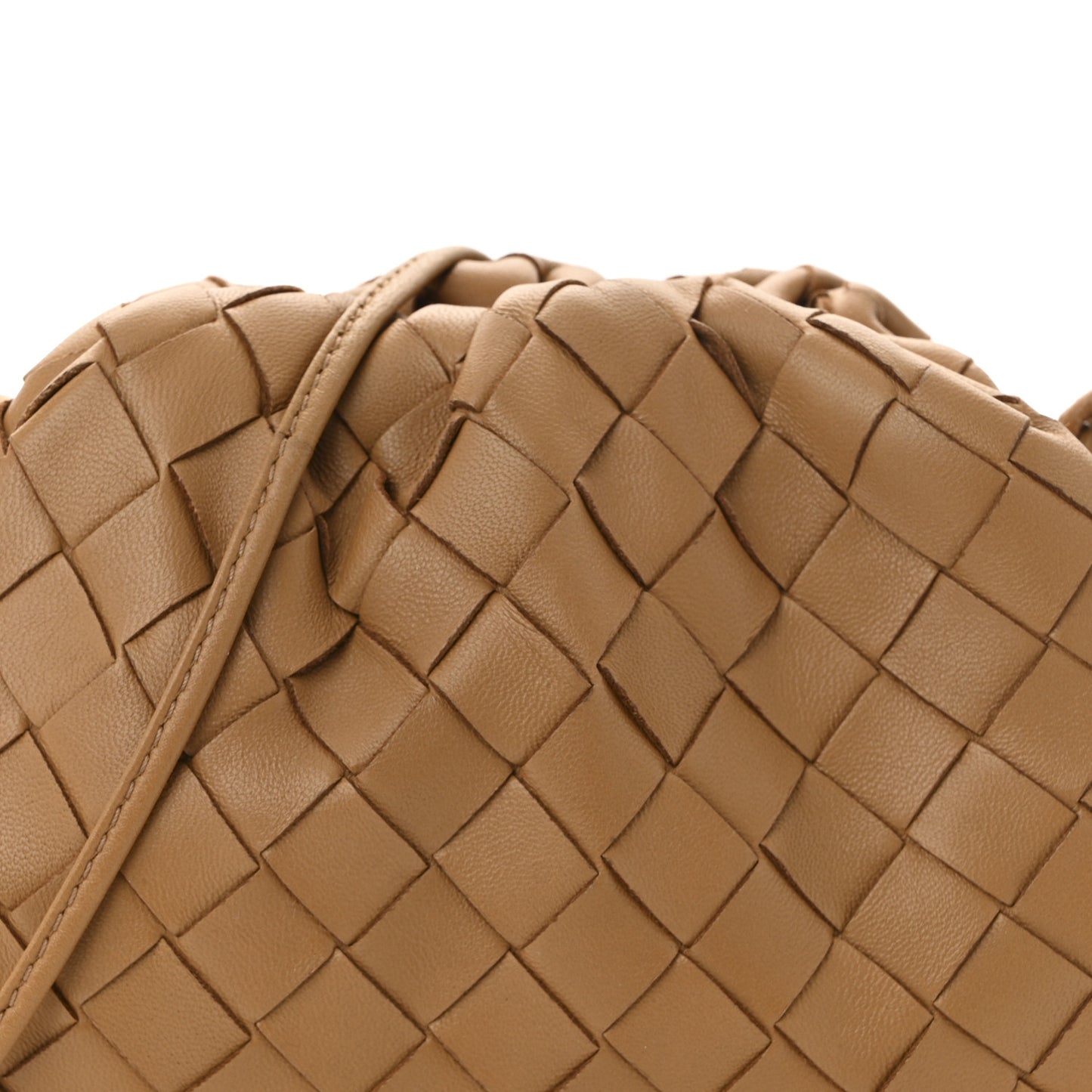 Nappa Intrecciato The Mini Pouch Carmel