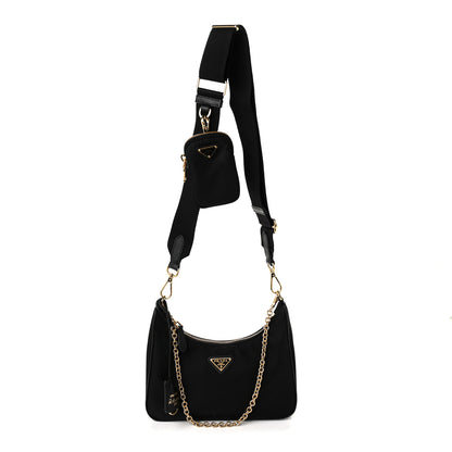 Prada Nylon Re-Edition 2005 Shoulder Bag Black 1 of 11
