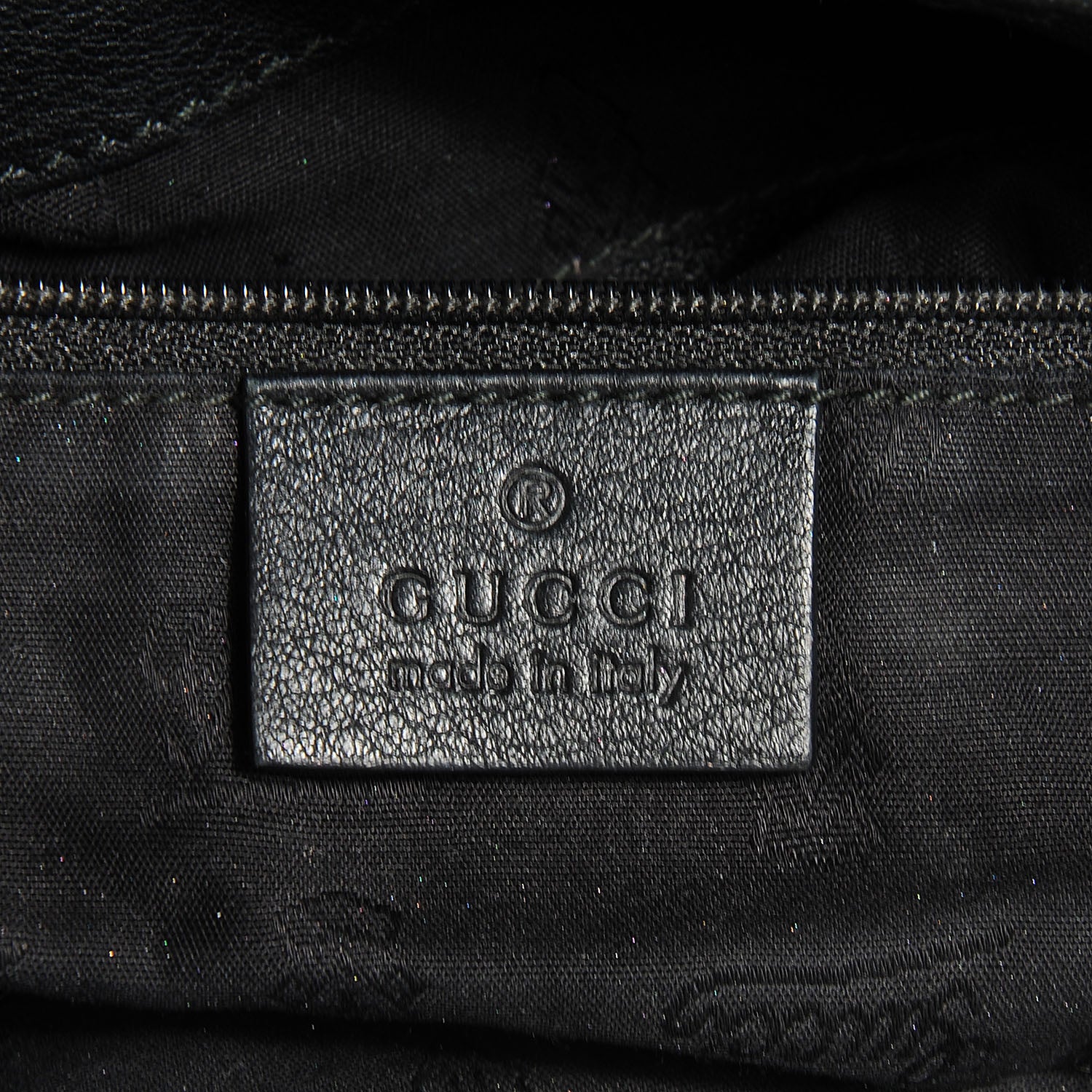 Gucci Guccissima New Ladies Web Large Hobo Black 6 of 7