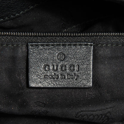 Gucci Guccissima New Ladies Web Large Hobo Black 6 of 7