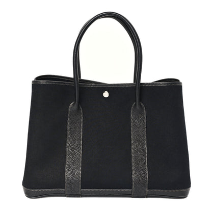 Hermes Toile Vache Country Garden Party 36 Black 1 of 12