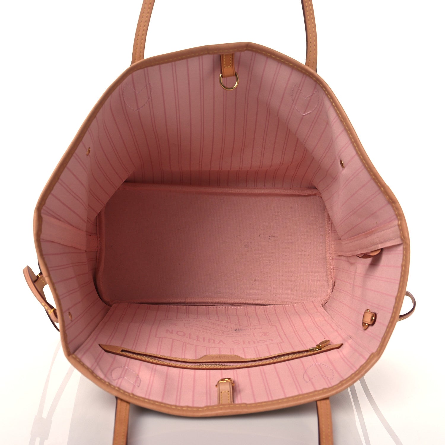 Louis Vuitton Damier Azur Neo Neverfull MM Rose Ballerine 6 of 12