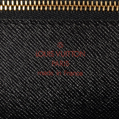 Louis Vuitton Epi Pochette Sellier Dragonne Clutch Black 6 of 7