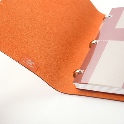 Hermes Togo Ulysse PM Agenda Cover Orange 6 of 8