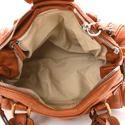 Chloe Calfskin Medium Paddington Satchel Tan 5 of 9