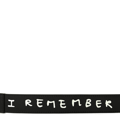 Loewe Calfskin Words Thin Strap Black 4 of 4