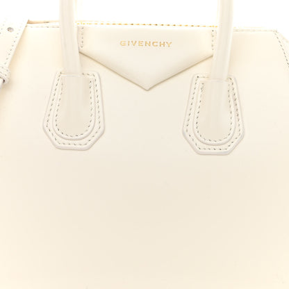 Givenchy Shiny Lord Calfskin Mini Antigona Ivory 8 of 10