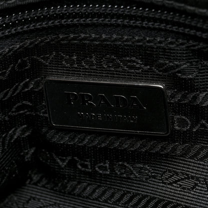 Prada Nylon Vela Shopping Tote Black 6 of 9