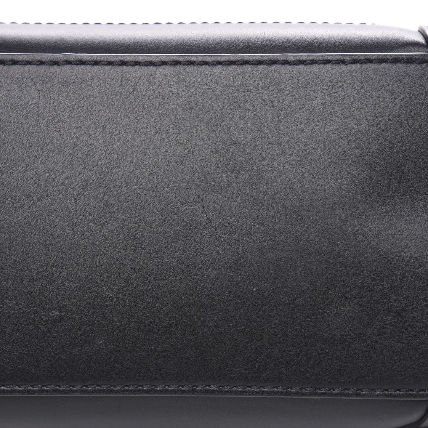 Smooth Calfskin Micro Luggage Black