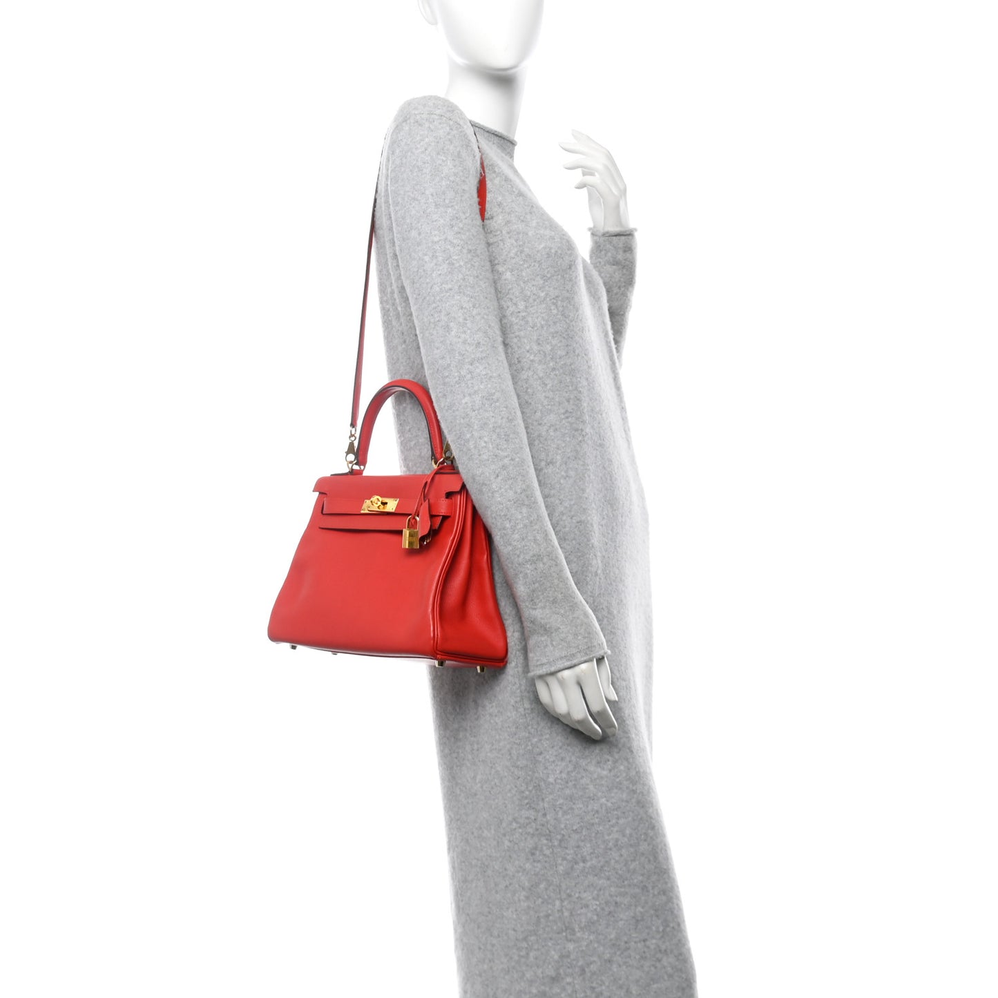 Evercolor Kelly Retourne 28 Rouge Tomate