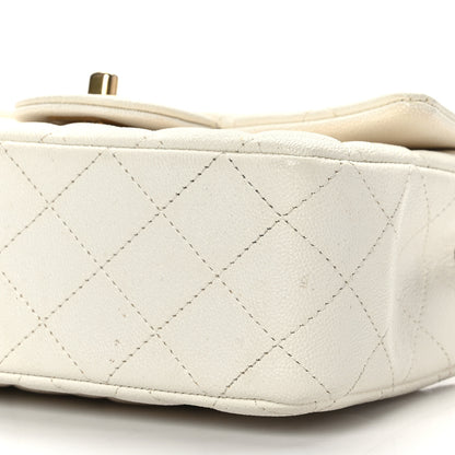 Chanel Caviar Quilted Mini Top Handle Rectangular Flap White 9 of 9