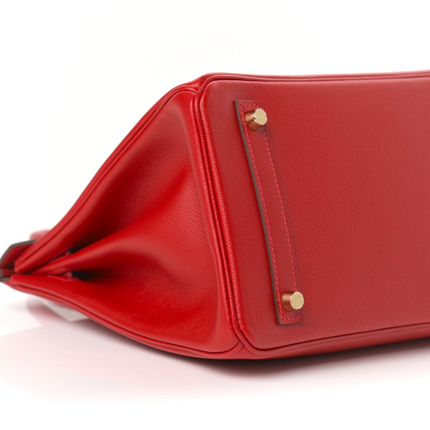 Epsom Birkin 30 Rouge Casaque