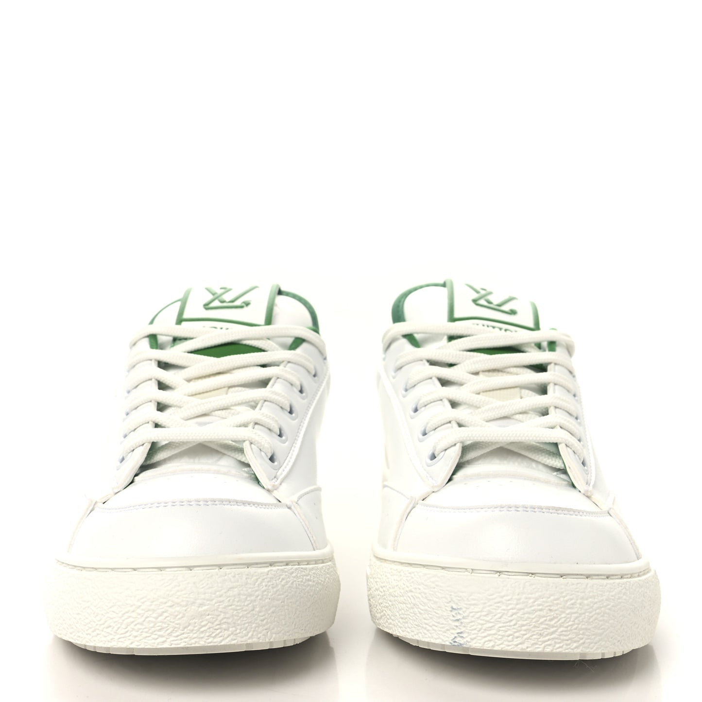 Calfskin Charlie Sneaker 36 White Green