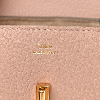 Chloe Grained Lambskin Mini Drew Crossbody Backpack Cement Pink 7 of 10