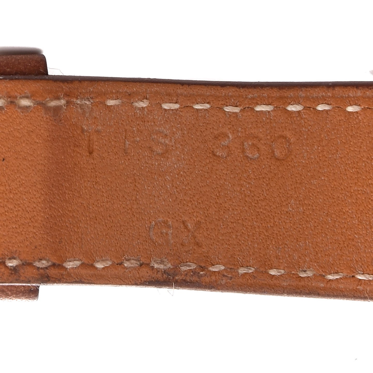 Barenia Single Tour Apple Watch Strap Fauve