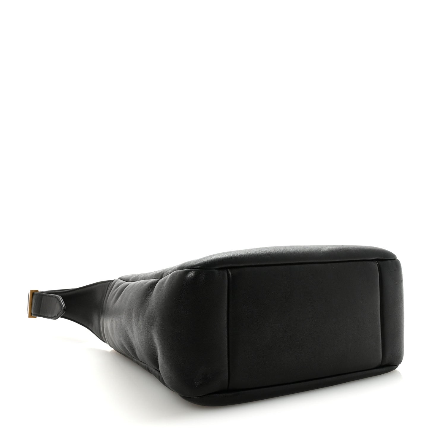 Padded Lambskin Small Le 5 A 7 Supple Hobo Black