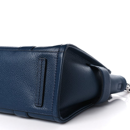 Marc Jacobs Grained Calfskin Medium The Tote Bag Blue Sea 7 of 7