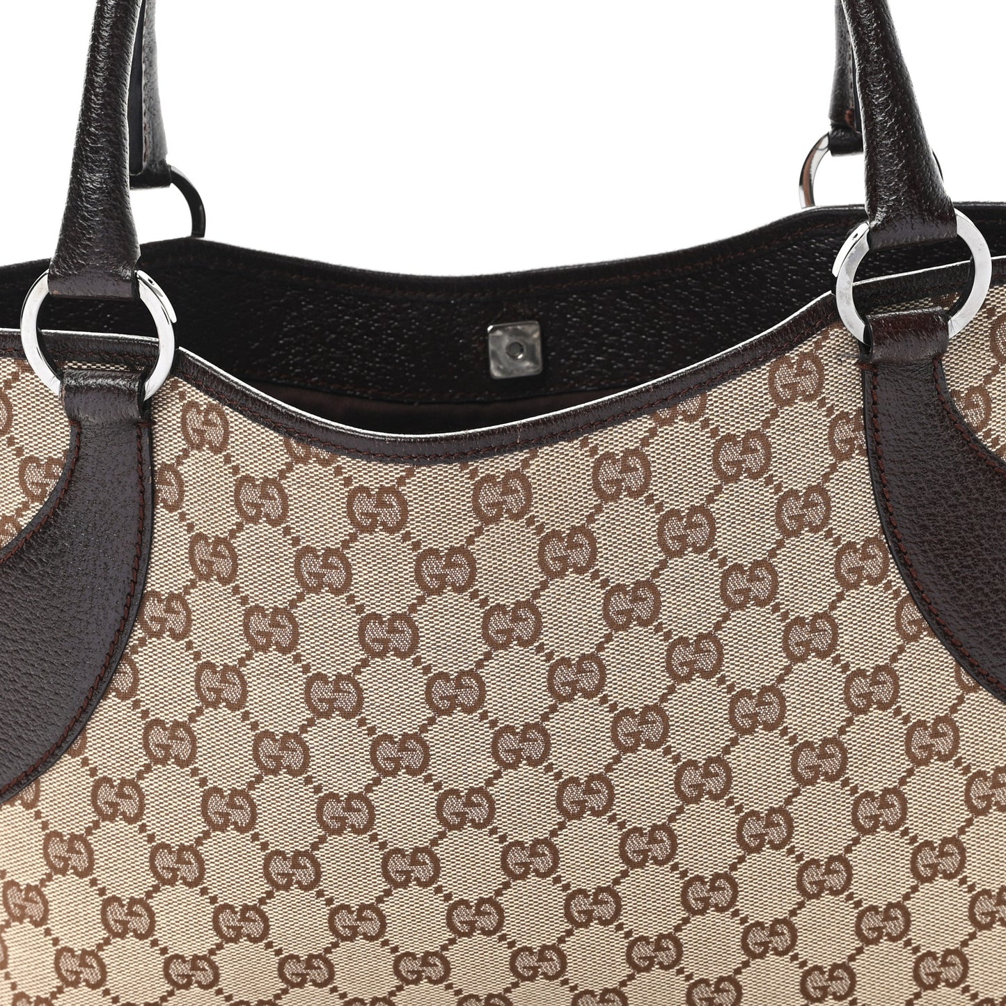 Monogram Shoulder Bag Dark Brown