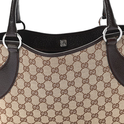 Gucci Monogram Shoulder Bag Dark Brown 8 of 10