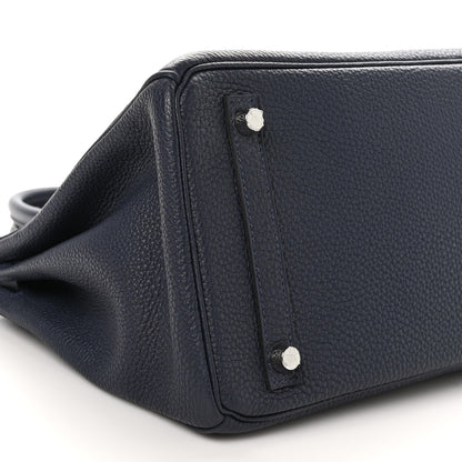 Hermes Togo Birkin 30 Bleu Nuit 8 of 11