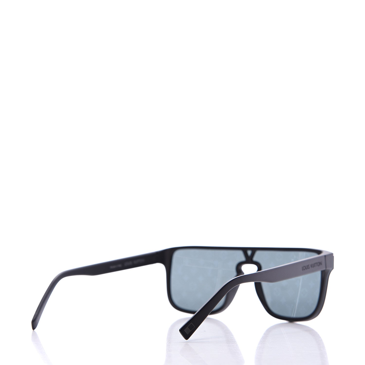 Louis Vuitton Acetate LV Waimea Square Sunglasses Z1082W Black 4 of 7