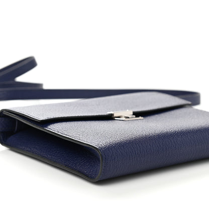 Hermes Chevre Mysore Clic 16 Wallet Blue Encre 9 of 11