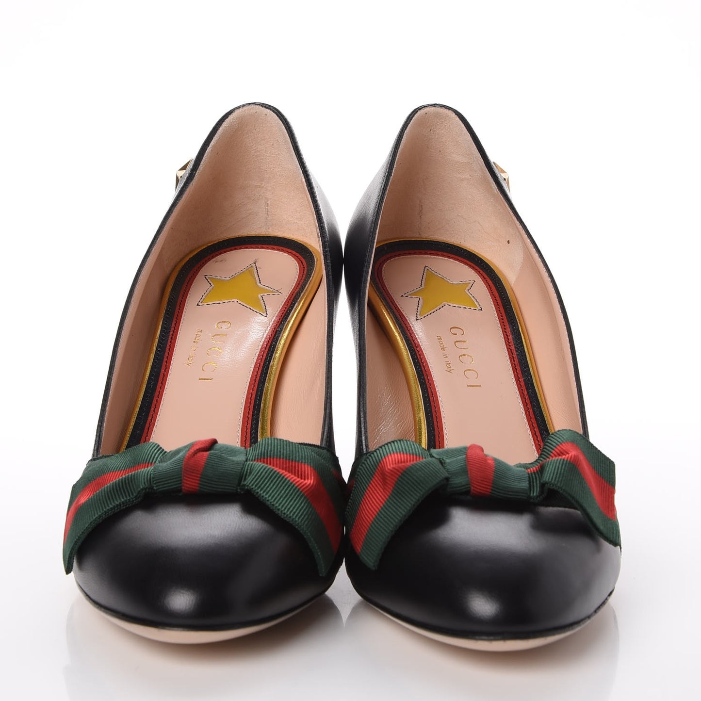 Malaga Kid Web Bow Pumps 37 Black