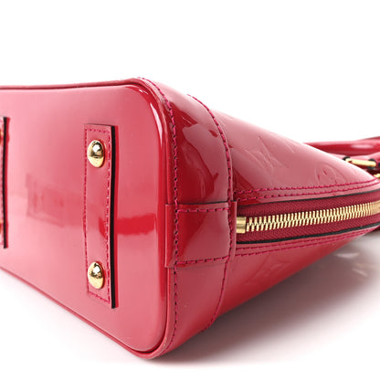 Louis Vuitton Vernis Alma BB Cherry 9 of 9