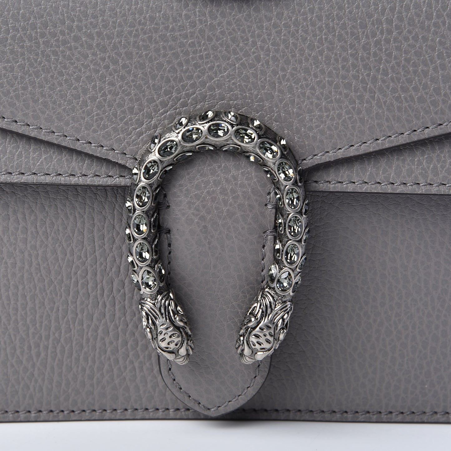 Calfskin Mini Dionysus Shoulder Bag Dusty Grey