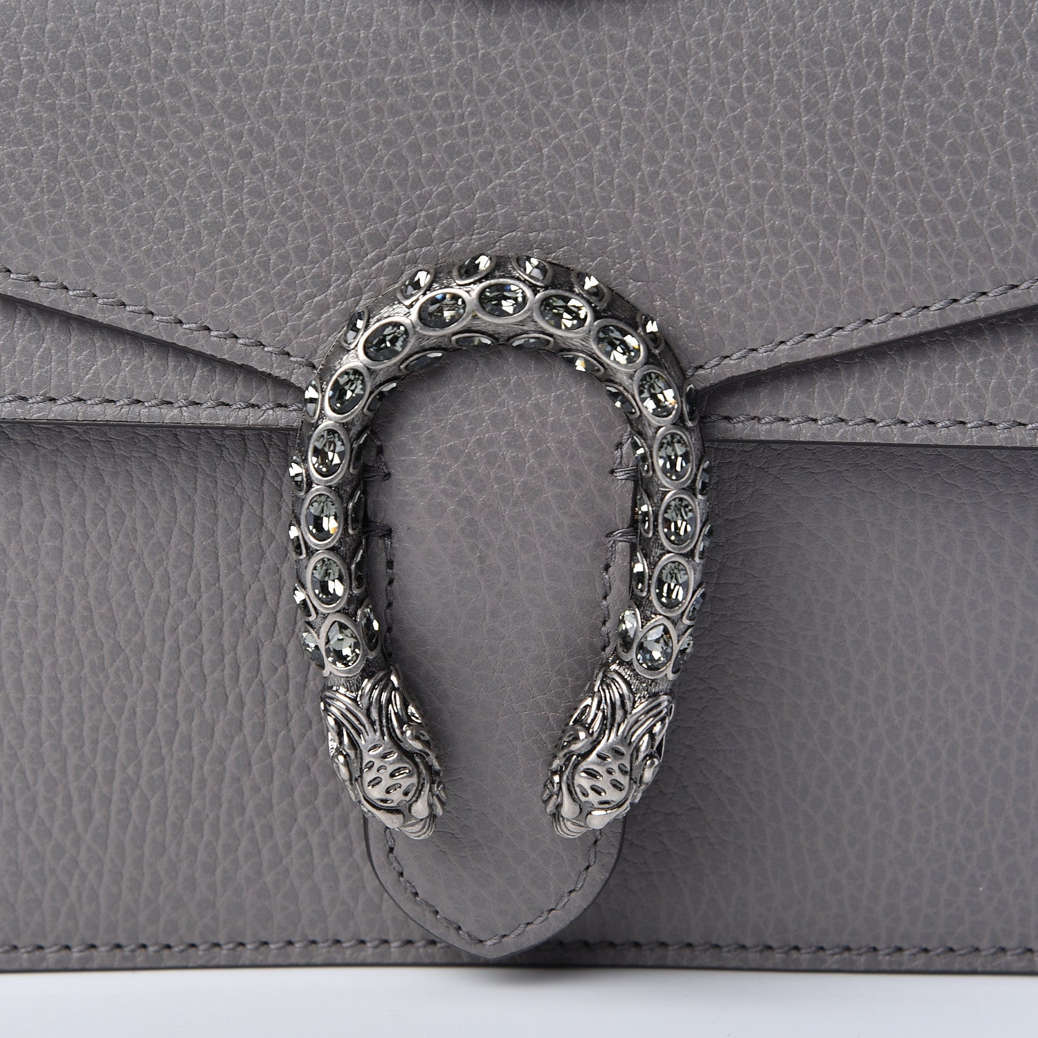 Gucci Calfskin Mini Dionysus Shoulder Bag Dusty Grey 7 of 10