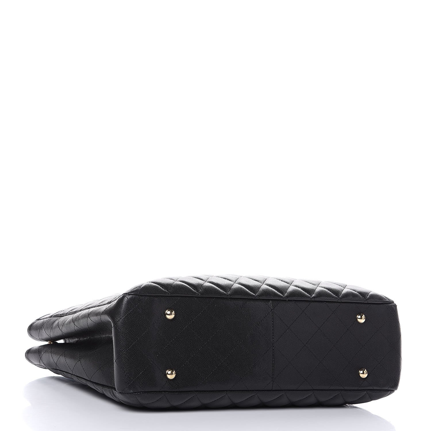 Chanel Caviar Quilted Large Classic Shopping Tote Black 4 of 9