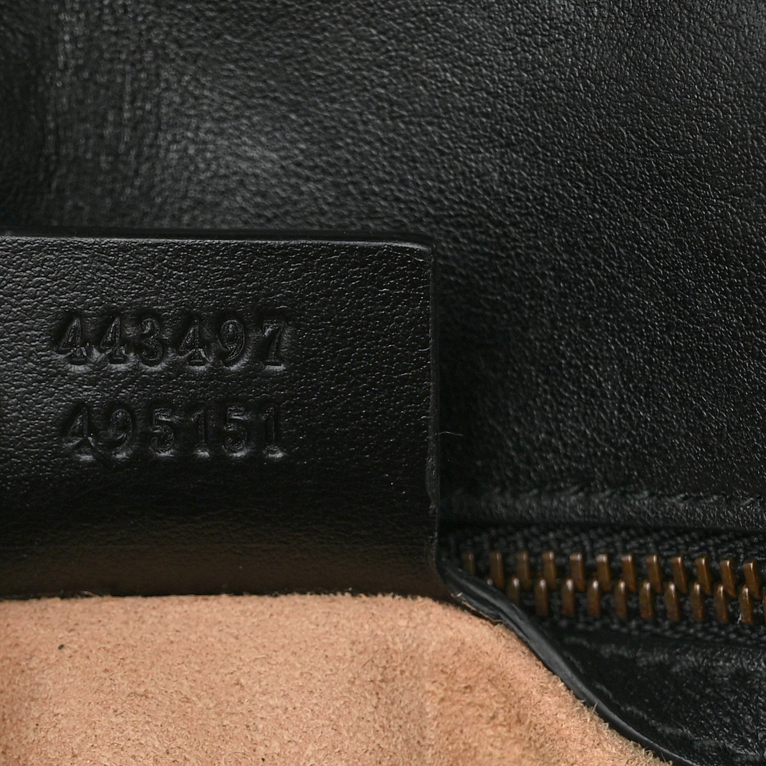 Gucci Calfskin Matelasse Small GG Marmont Shoulder Bag Black 7 of 16