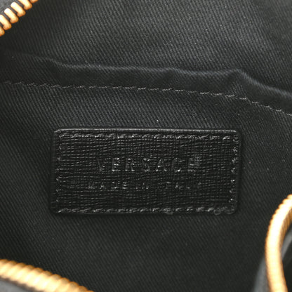 Versace Saffiano Calfskin Palazzo Duffle Bag Black 6 of 10