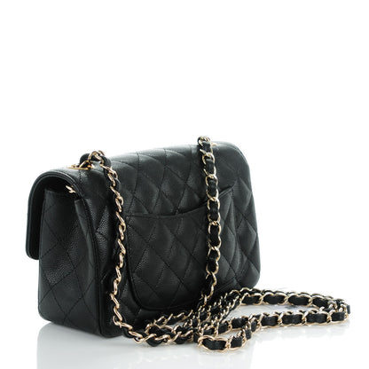 Chanel Caviar Quilted Mini Rectangular Flap Black 3 of 8