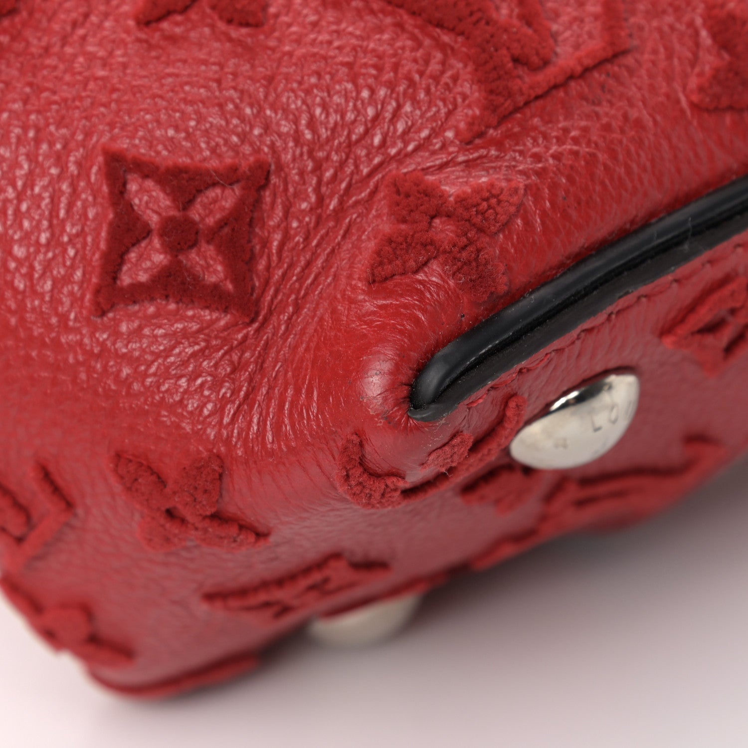 Louis Vuitton Veau Cachemire Tote W BB Cerise 11 of 11