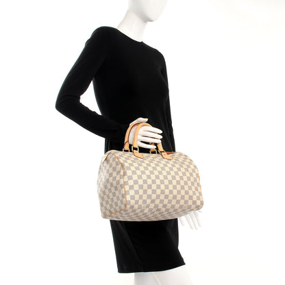 Louis Vuitton Damier Azur Speedy 30 2 of 8