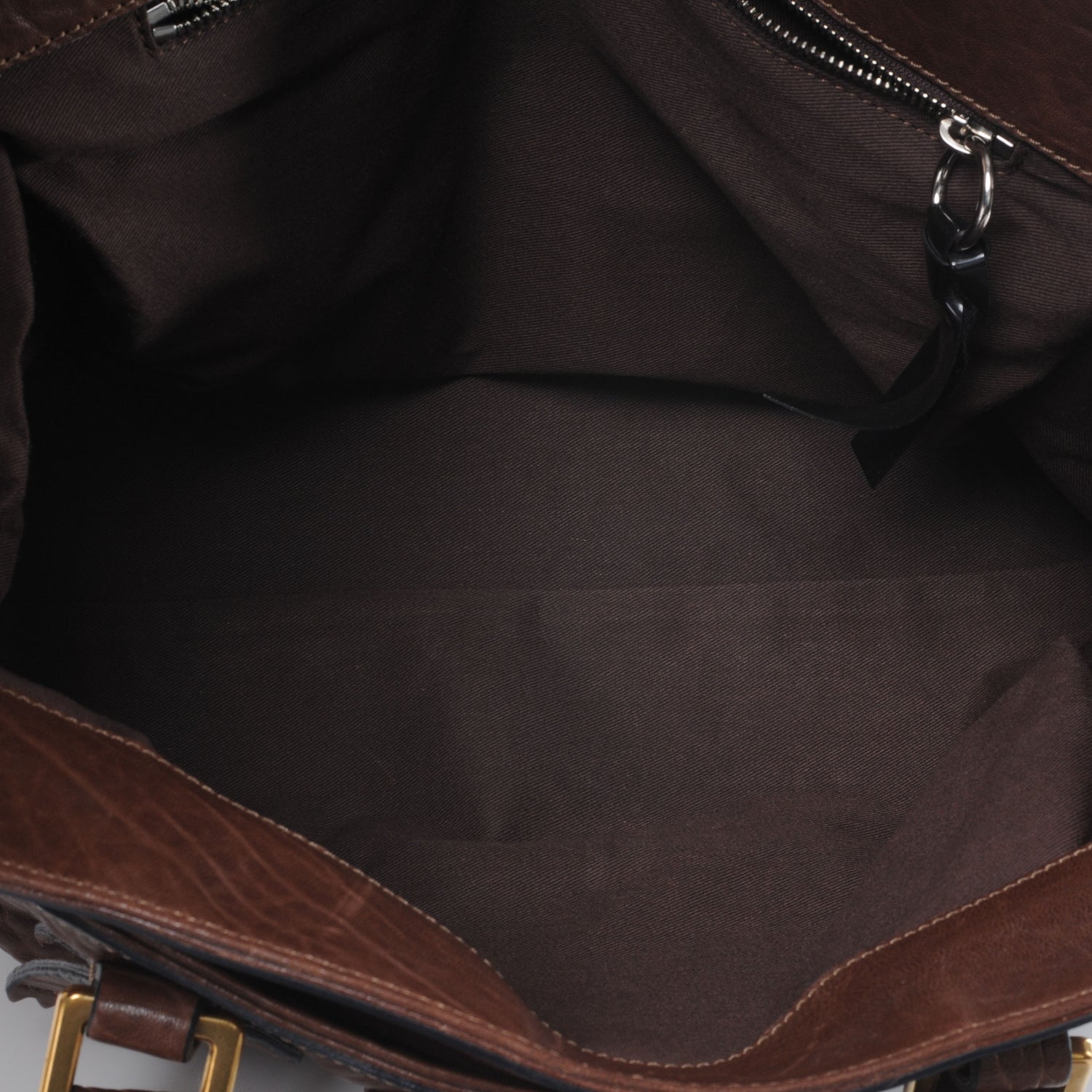 Chloe Leather Elvire Tote Moka 5 of 7