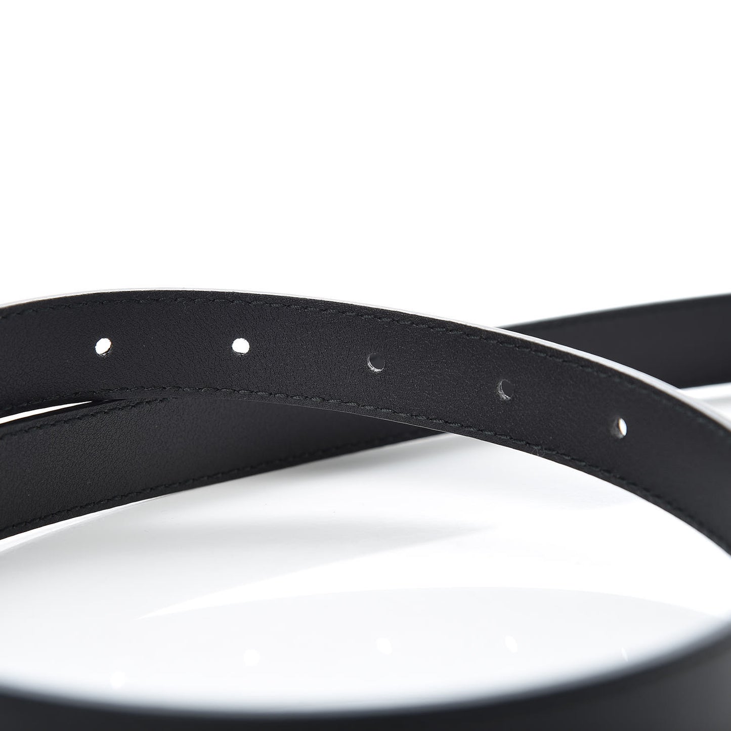 Calfskin Double G 20mm Belt 90 36 Black